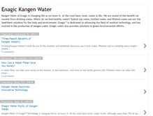 Tablet Screenshot of enagicwaterpurity.blogspot.com