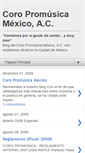 Mobile Screenshot of coropromusica.blogspot.com