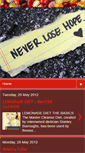 Mobile Screenshot of angelstar-neverlosehope.blogspot.com