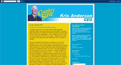 Desktop Screenshot of krisandersonceo.blogspot.com