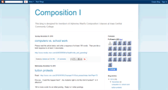 Desktop Screenshot of adriennescompositionclasses.blogspot.com