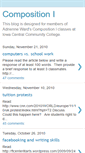 Mobile Screenshot of adriennescompositionclasses.blogspot.com