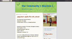 Desktop Screenshot of akurana1.blogspot.com