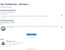 Tablet Screenshot of akurana1.blogspot.com