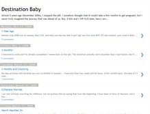 Tablet Screenshot of destinationbaby.blogspot.com