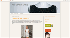 Desktop Screenshot of mystylishmuse.blogspot.com