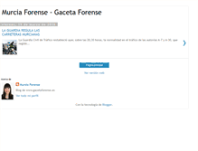 Tablet Screenshot of murciaforense.blogspot.com