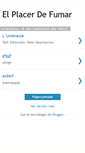 Mobile Screenshot of elplacerdefumar.blogspot.com