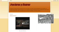 Desktop Screenshot of fracturasyfisuras.blogspot.com