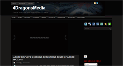 Desktop Screenshot of 4dragonsmedia.blogspot.com