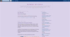 Desktop Screenshot of cbmommymusings.blogspot.com