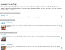 Tablet Screenshot of cbmommymusings.blogspot.com