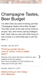 Mobile Screenshot of beer-budget.blogspot.com