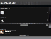 Tablet Screenshot of ibiohazardi.blogspot.com