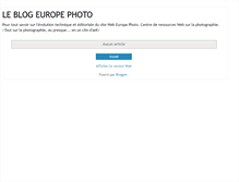 Tablet Screenshot of europe-photo.blogspot.com