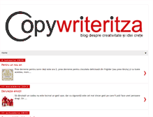 Tablet Screenshot of copywriteritza.blogspot.com