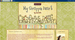 Desktop Screenshot of myscrappinheart.blogspot.com