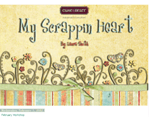 Tablet Screenshot of myscrappinheart.blogspot.com