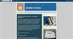 Desktop Screenshot of annettestravels.blogspot.com