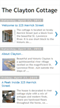Mobile Screenshot of claytoncottage.blogspot.com