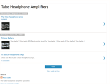 Tablet Screenshot of headphoneamp.blogspot.com