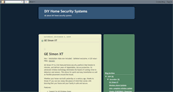 Desktop Screenshot of diyhomesecuritysystems.blogspot.com