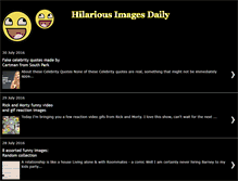 Tablet Screenshot of hilariousimagesdaily.blogspot.com