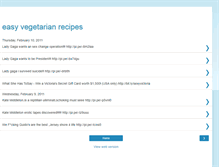 Tablet Screenshot of easyvegetarian-recipes.blogspot.com