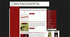 Desktop Screenshot of antagonistaeditora.blogspot.com