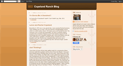 Desktop Screenshot of copelandranchblog.blogspot.com