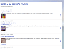 Tablet Screenshot of belenysupequemundo.blogspot.com