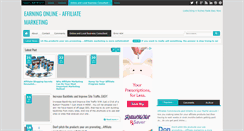 Desktop Screenshot of marketing-online-affiliateway.blogspot.com
