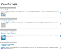 Tablet Screenshot of choose-software.blogspot.com