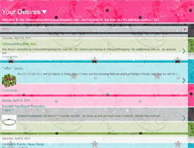Tablet Screenshot of colouredshopping.blogspot.com