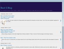 Tablet Screenshot of bestfiveblog.blogspot.com