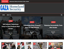 Tablet Screenshot of gaza-systems.blogspot.com