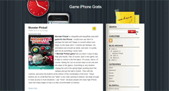Desktop Screenshot of gameiphonegratis.blogspot.com