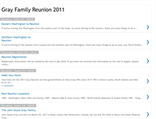 Tablet Screenshot of grayreunion.blogspot.com