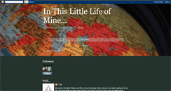Desktop Screenshot of littlelifeofmine1.blogspot.com