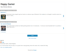 Tablet Screenshot of happy-gamer.blogspot.com
