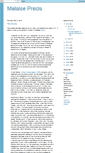 Mobile Screenshot of malaiseprecis.blogspot.com