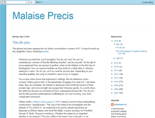 Tablet Screenshot of malaiseprecis.blogspot.com