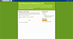 Desktop Screenshot of guncleaningandmaintenance.blogspot.com
