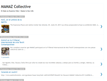 Tablet Screenshot of colectivomamaz.blogspot.com