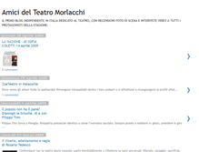 Tablet Screenshot of amicidelteatromorlacchi.blogspot.com