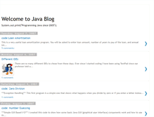 Tablet Screenshot of javacodee.blogspot.com