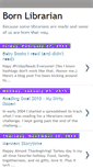 Mobile Screenshot of bornlibrarian.blogspot.com