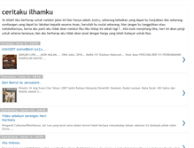 Tablet Screenshot of ceritakuilhamku.blogspot.com