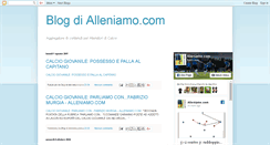Desktop Screenshot of alleniamo.blogspot.com
