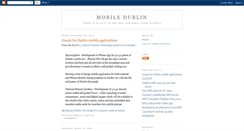 Desktop Screenshot of mobiledublin.blogspot.com